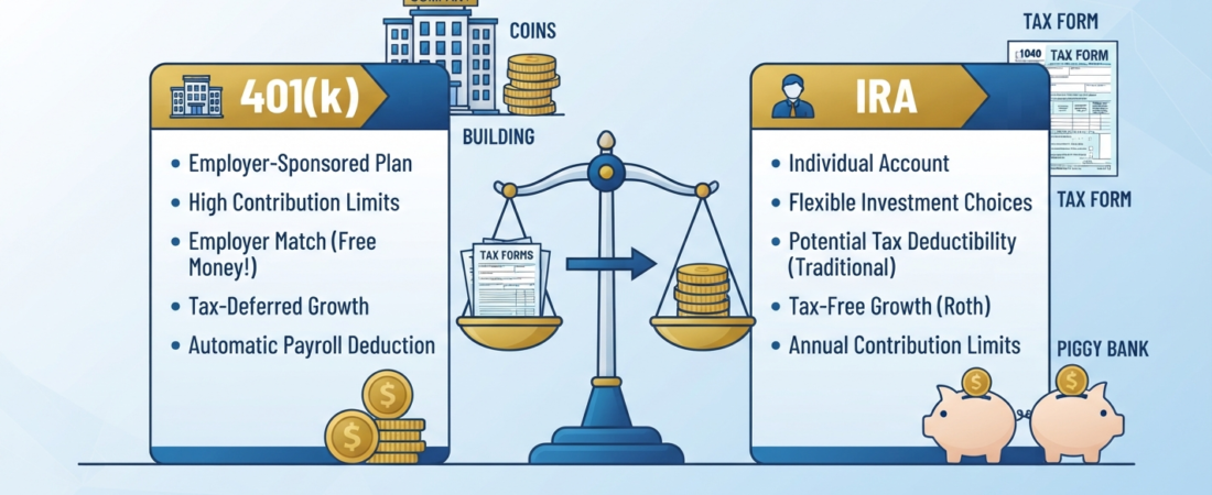 401(k) vs IRA: Which Retirement Account Is Better?